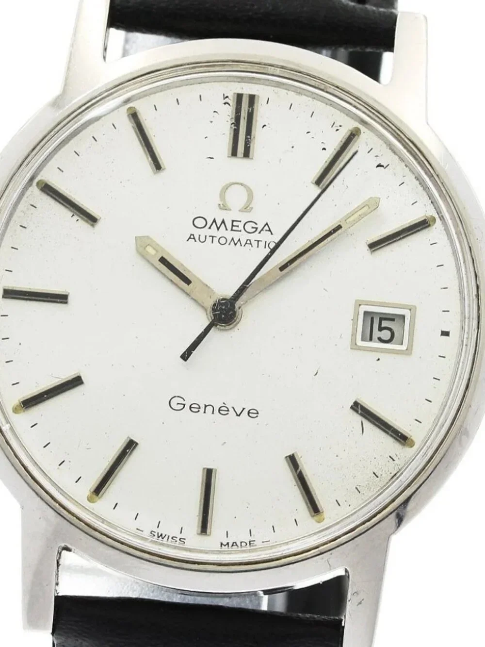 OMEGA Geneve 166.098 Date Cal.1480 Silver Dial Automatic Men's Watch_968364